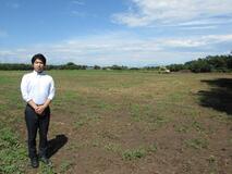 遊休農地活用しマスカット栽培
