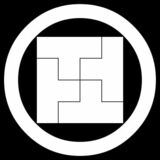 丸にうけ〈謎紋　うけ〉