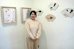 遊水地の情景など描く