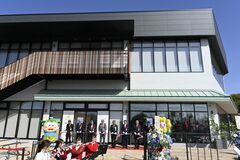 道の駅みぶに交流施設オープン　２・７倍に拡張　おもちゃ博物館と連携