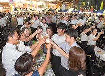 夏の夜 地元の酒で乾杯! 宇都宮
