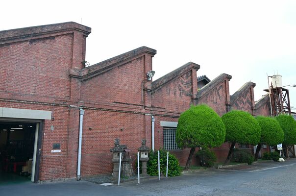 推薦産業遺産に認定された赤れんが工場群の旧捺染工場