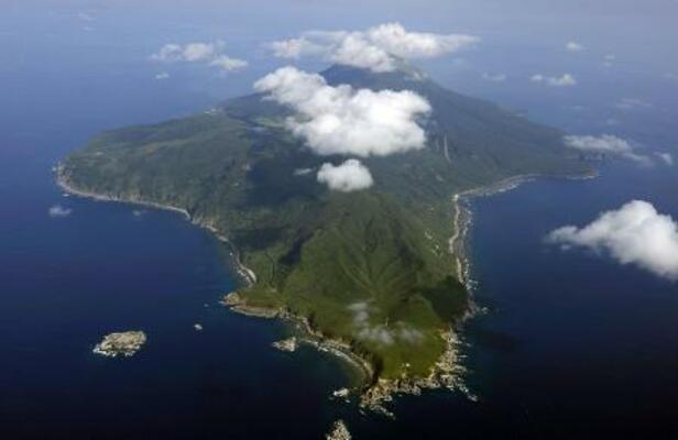 鹿児島県十島村の中之島=2025年7月