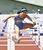 陸上女子１００メートル障害　高校記録を更新する13秒30で優勝した石原（白鴎足利）＝広島市のホットスタッフフィールド広島、鈴木航撮影