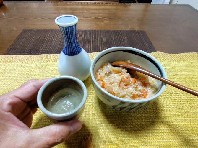 相性が抜群のしもつかれとお燗地酒の組み合わせ