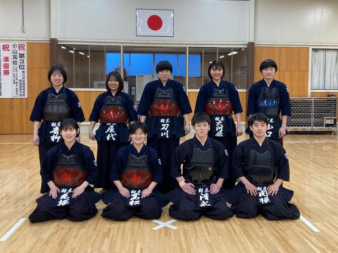 昨年の「いちご一会とちぎ国体」で活躍した左上から青柳 優希(あおやぎ・ゆうき)さん、屋代 悠(やしろ・ゆう)さん、刀川 優希(たちかわ・ゆうき)さん、大河原 彩香(おおかわら・あやか)さん、山口 美優(やまぐち・みゆ)さん 左下から毛塚 飛鳥(けづか・あすか)さん、高松 由來(たかまつ・ゆら)さん、清武 賢也(きよたけ・けんや)さん、関根 奏(せきね・かなで)さん