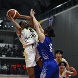 コートの「女王」チャマカ、25得点24リバウンド　ウインターカップ女子…