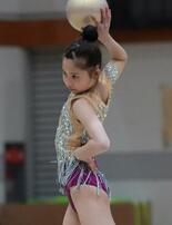 インターハイ栃木県予選新体操個人総合 1年清水(星の杜)女王