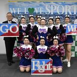 チアリーディング全国準Ｖ　佐野日大高の10人、市長に報告　パフォーマン…