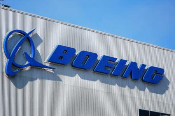 　米航空機大手ボーイングのロゴ（ロイター＝共同）