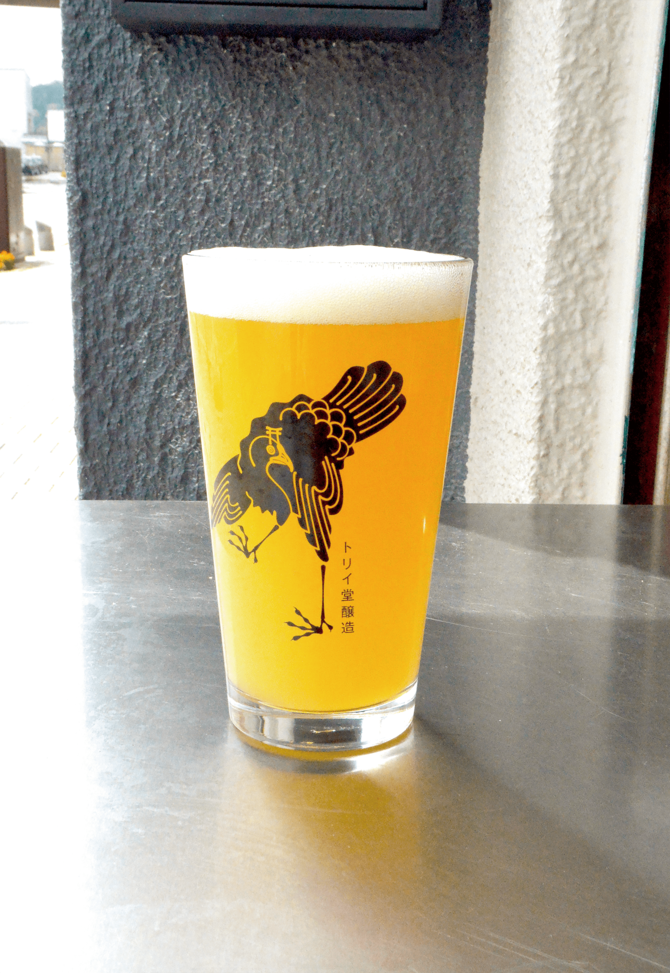 トロピカルで柑橘系の香りが特徴の「ＴＨＥ ＨＡＷＫ 〝解〟」パイント１３２０円