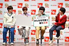 なにわ男子「かわいすぎ！」　スギ薬局ＣＭで西畑大吾「母が一番喜ぶ」