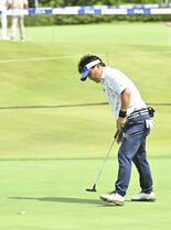 堺谷が単独トップ　県勢は小川（矢板ＣＣ）が42位発進　ゴルフすまいーだ…