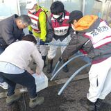 被災地での給水支援活動を市長に報告　足利市上下水道部職員　里山空港の受水槽や避難者に計約５４００リットル