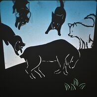 「しっぽのないワンワン」　しっぽを取ろ…