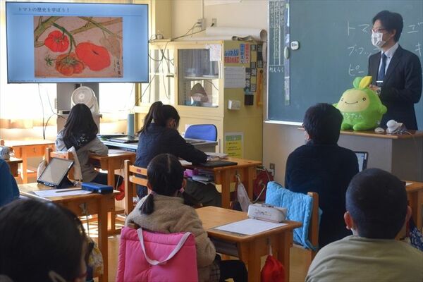 出前授業の様子
