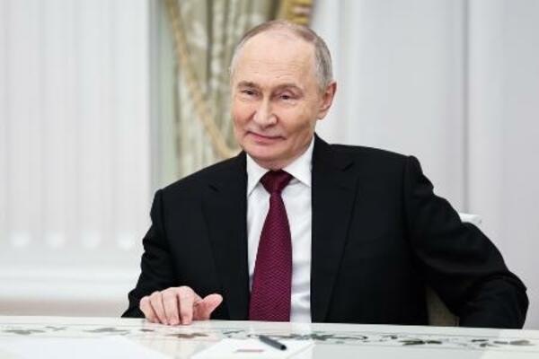 ロシアのプーチン大統領=昨年12月、モスクワ(タス=共同)