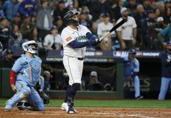 　マリナーズのネーラー＝シアトル＝１０月（共同）