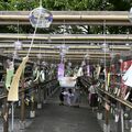 ちりんと響く音色涼やか　下野・華蔵寺で「風鈴まつり」　金魚やアサガオなど、1300個風に揺れる