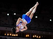 世界体操、南一輝は床運動８位