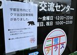 宇都宮の市街地にクマ出没 「早く捕まって」市民不安 イベント中止や対策…