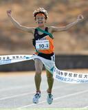 中学駅伝女子、京山が3連覇