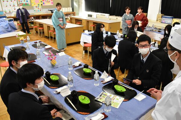 黒羽高が開いた業種説明会