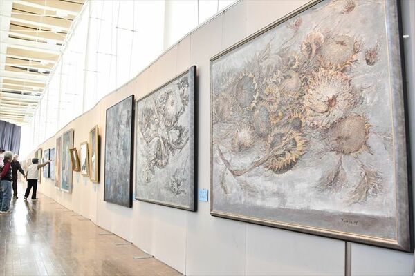 40点の力作が並ぶ創元会栃木支部県北展