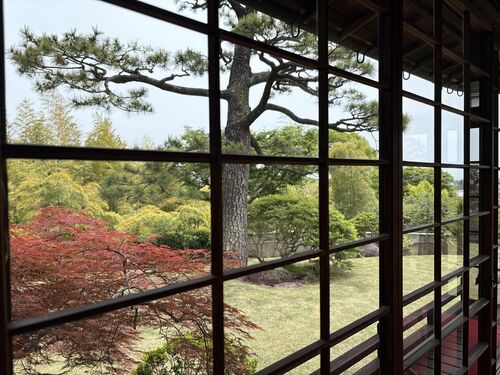 明治時代の雰囲気をつかむため、当時の建物見学に。実在のキャラも眺めていたであろう景色（宇都宮から片道３時間）