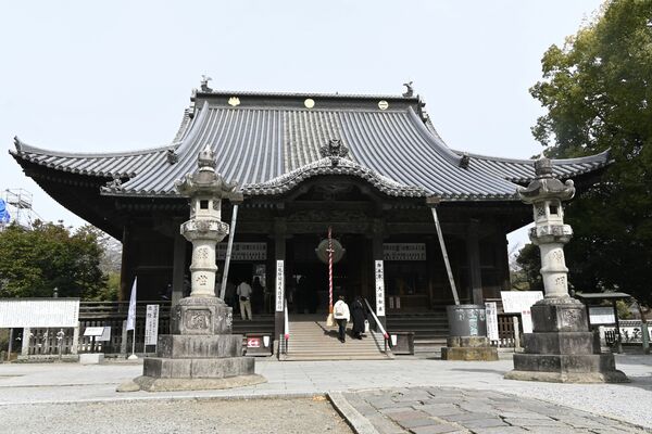 禅宗様を取り入れた鑁阿寺本堂