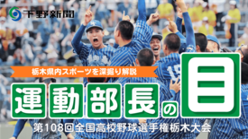 夏の主役、勝敗の鍵は… 元球児の運動部長が優勝争い展望 高校野球栃木大会