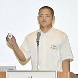 夏の高校野球栃木大会 青藍泰斗の服部主将「2連覇目指し戦い抜く」