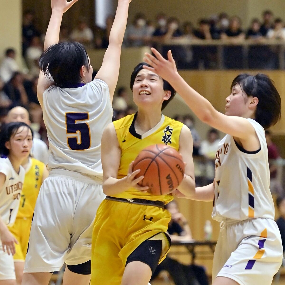 矢板中央、2年ぶり3度目の頂点 インターハイ県予選バスケットボール