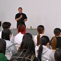 ミシュラン三つ星店シェフが地元・足利で講演会 中国料理店「茶禅華」の川田さん、学生にエール送る