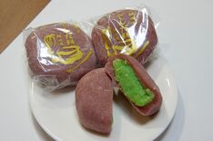 【推しの逸品】赤紫色の秘密は古代米　じんだ餅　菓子処朝日屋（芳賀）