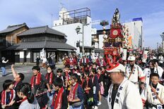 市内最大のイベント・とちぎ秋まつり開幕　小学生2300人が山車引き「わ…