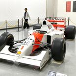 伝説のドライバー　アイルトン・セナのマシンも　高根沢でホンダ車の企画展
