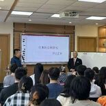 元駐ノルウェー大使・日光の河合さん　中国の大学で日本講義　学生の活力実感