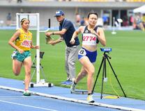 長島結（真女高－順大）堂々７連覇 女子８００