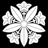 久我龍胆(こがりんどう)〈植物紋 龍胆〉