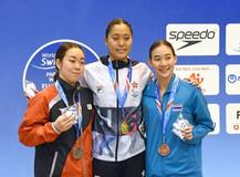 ２００ｍ個メで木下あいら２位