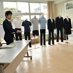 宇都宮東高・付属中、ユニクロ制服を27年度から採用　機能性に優れ、安価　栃木県内の公立校で初