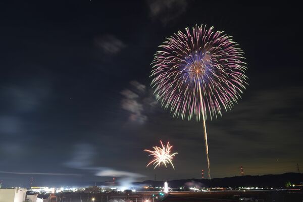 昨年の「やいた花火大会」
