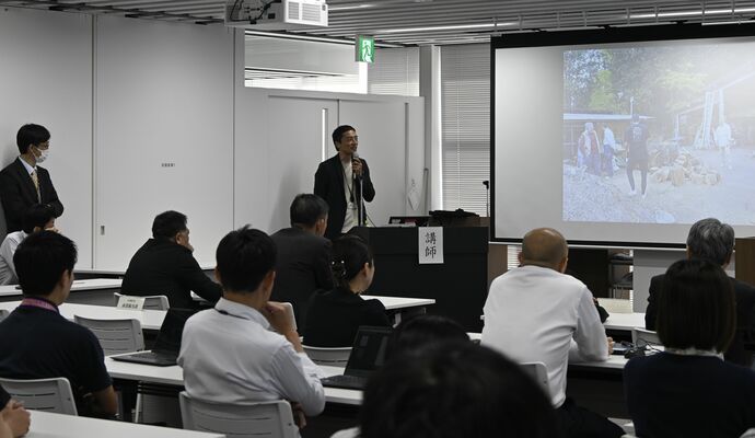 5年間の活動を振り返る横山さん