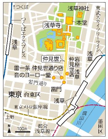 浅草地図