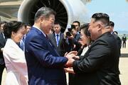習近平主席、金正恩氏と会談