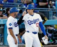 復帰の大谷が適時打