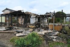 佐野で空き家など4棟全焼、1人軽傷