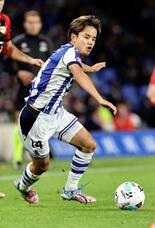 上田綺世２点、久保建英途中出場