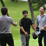 佐藤健（宇都宮）悲願の初優勝　県アマゴルフ　４人のプレーオフ制す